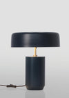 Lampada da tavolo Kaithal blu in metallo h 35 cm