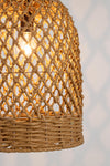Lampadario Zambia in metallo e carta 30x42,5