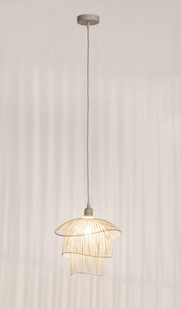 Lampadario "Ciad" in metallo 30x29