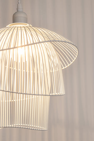 Lampadario "Ciad" in metallo 30x29