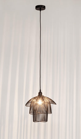 Lampadario "Ciad" in metallo 30x29