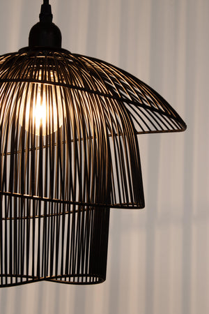 Lampadario "Ciad" in metallo 30x29