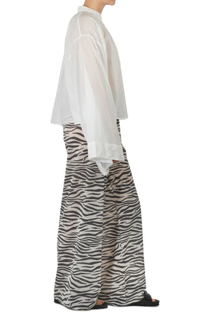 MC2 SAINT BARTH MC2 Saint Barth - Pantalone - 450912 - Fantasia nero da donna