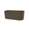 Fioriera con riserva d'acqua - GARDEN ID Respect - Tortora 50 x 17 cm - 100% rifiuti domestici - 100% riciclabile - Superficie strutturata.