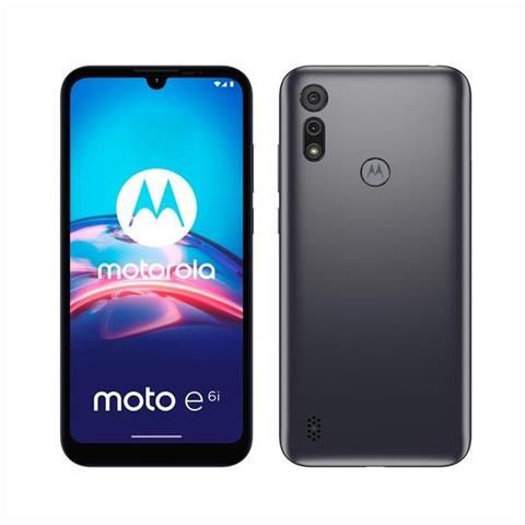 Motorola 6i 15,5 cm (6.1\) doppia sim android 10 4g micro-usb 2 gb 32 gb 3000 mah grigio - E6I