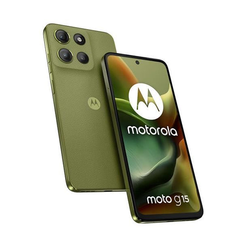 Motorola moto g15 17,1 cm (6.72\) doppia sim android 15 4g usb tipo-c 8 gb 256 gb 5200 mah verde - PB6E0020ES