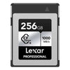 Scheda di memoria lexar lcxexsl256g-rneng professional 256gb silver e - LCXEXSL256G RNENG