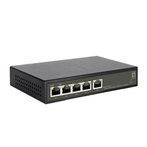 Levelone ges-2105p switch di rete gestito l2 gigabit ethernet (10/100/1000) supporto power over ethernet (poe) nero
