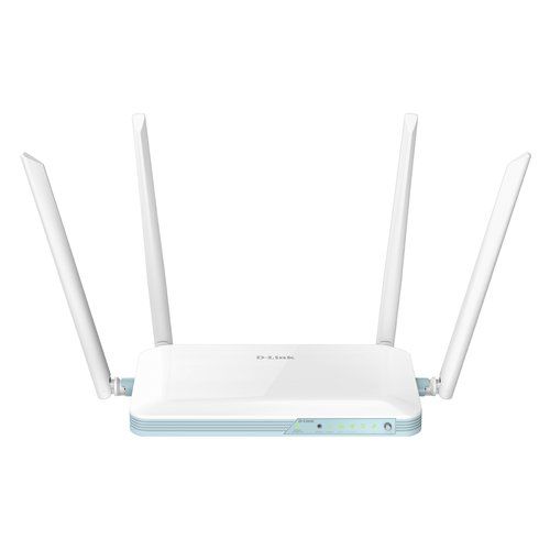Modem router D Link G403 EAGLE PRO AI N300 4G Bianco e Azzurro