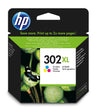 Hp cartuccia originale inchiostro tricromia ad alta capacità 302xl - F6U67AE#UUS
