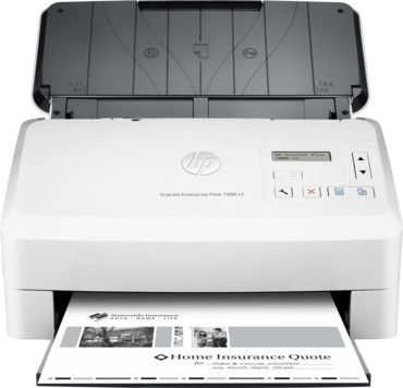 Hp scanjet enterprise flow 7000 s3 scanner a foglio 600 x 600 dpi a4 bianco - L2757A#B19