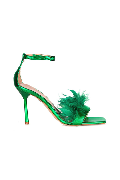 LEONIE HANNE X LIU JO Leonie Hanne X Liu Jo - Sandali - 391461 - Verde da donna
