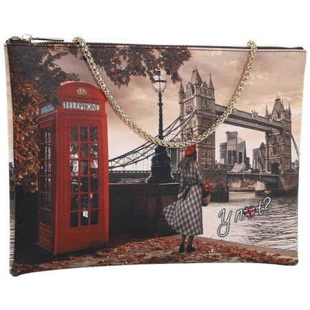 YNot borsa piatta clutch LONDON BRIDGE YES605F6