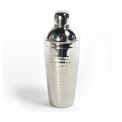 Shaker in acciaio inox martellato per cocktail 750 ml