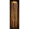 Ramo cadente luminoso cascata di luci a LED bianco caldo decorazione natalizia per esterno interno 200 cm
