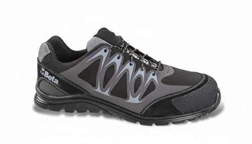 Scarpa Beta S3 Src Nero con Inserti Grigio Scarpa Antinfortunistica Magazzino Meccanico Officina Industria