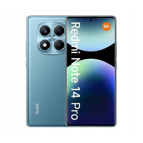 Smartphone xiaomi redmi note 14 pro 4g 8+256gb duos ocean blue italia - 0932554406905