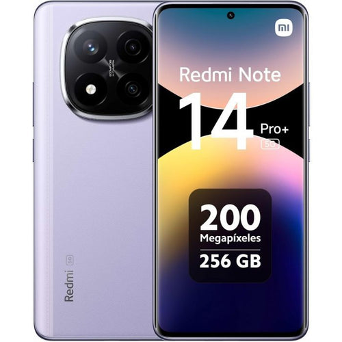 Smartphone xiaomi redmi note 14 pro 4g 8+256gb duos aurora purple italia - 0932554407063