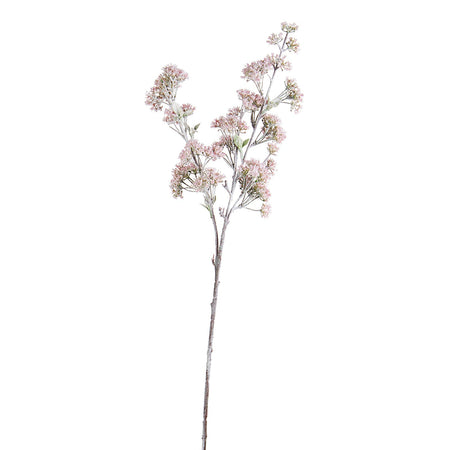 Ramo Winter Rosea decorazione natalizia per interno h 73 cm