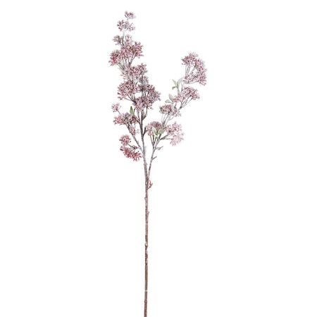 Ramo Winter Rosea decorazione natalizia per interno h 73 cm