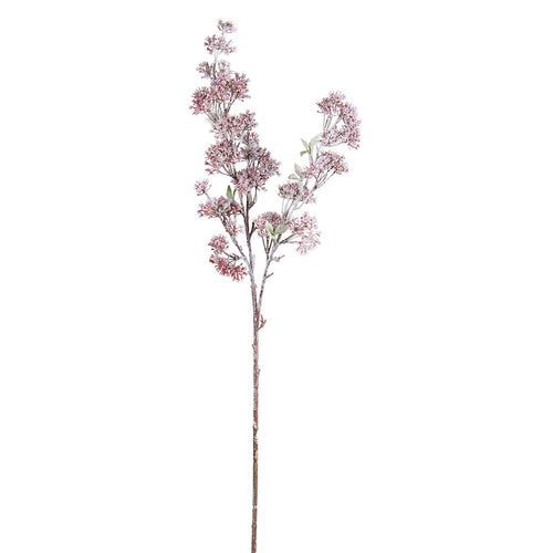 Ramo Winter Rosea decorazione natalizia per interno h 73 cm