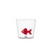 Ichendorf Bicchiere transparente Animal Farm Tumbler Pesce Rosso