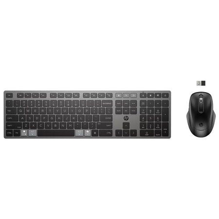 Tastiera e mouse Hp 9T5A9AA 720 Combo Grey e Black