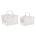 Set ceste Yes Everyday 0415525 ALESHA porta legna Bianco
