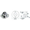 Basetta Con Forcella  8Mm