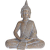 Statua decorativa in poli resina Buddha in meditazione per veranda e giardino