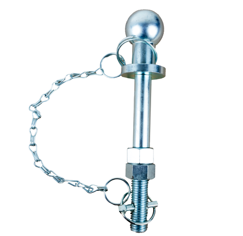 Perno traino a sfera zincato ø22x190mm