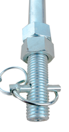 Perno traino a sfera zincato ø22x190mm