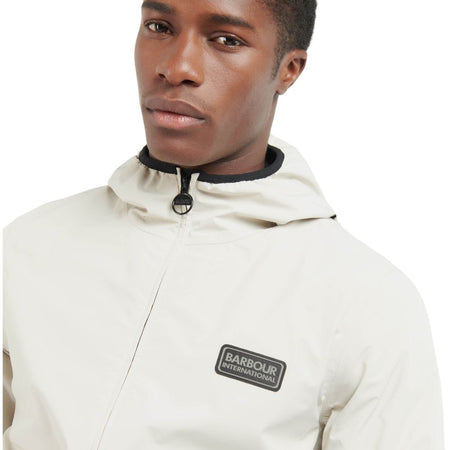 Barbour International giacca panna KENETIC MUZZO MWB0947