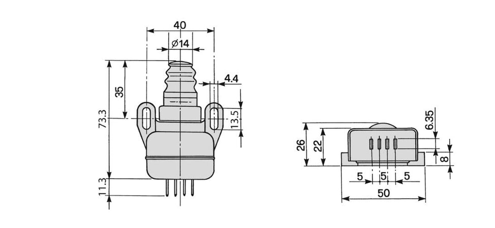 Deviatore per indicatori d'arresto