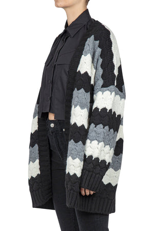 SO ALLURE So Allure - Cardigan - 441922 - Nero/Panna da donna