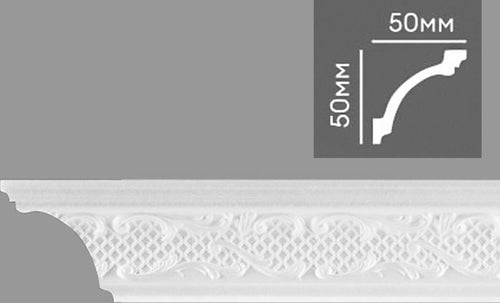 €-0,99ml-***-STOCK-***-Pacco-da-110ml-di-cornice-decorativa-in-polistirene-compatto-XPS-50X50mm-D120/70