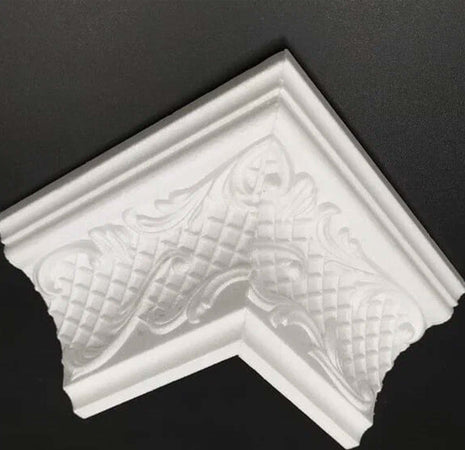 €-0,99ml-***-STOCK-***-Pacco-da-110ml-di-cornice-decorativa-in-polistirene-compatto-XPS-50X50mm-D120/70