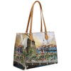 YNot borsa square shopping bag Venezia Flowery canal YES602S4