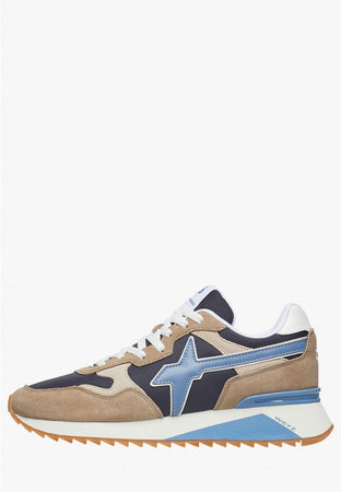 W6yz scarpe uomo  Yak Sneakers in tessuto tecnico e suede