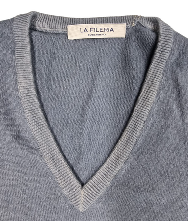 Maglia uomo LA FILERIA - Scollo a V