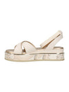 Alviero Martini 1° Classe Sandali platform con stampa Geo white