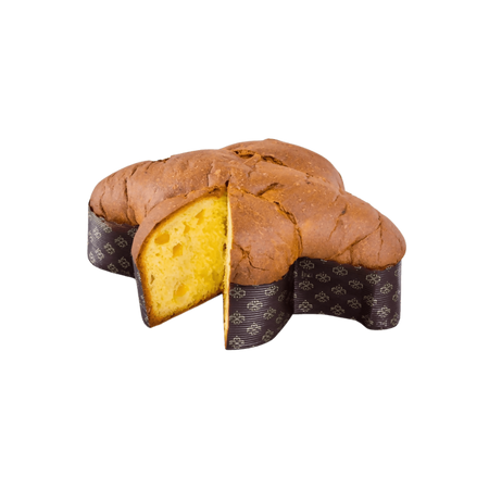 Colomba Artigianale al Limoncello di Sicilia 1 Kg Incartata a Mano, Colomba a lievitazione Naturale 1Kg, Idea Regalo Pasquale