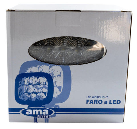 Faro da lavoro ovale 8 LED 24W 12-28V