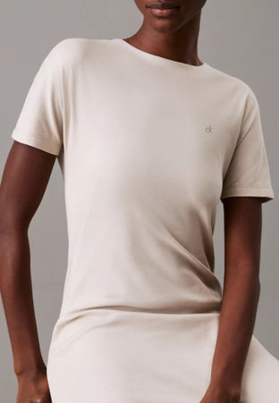 calvin klein Abito LIQUID TOUCH T-SHIRT DRESS da donna