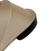 JANE' Passeggino CLAP - colore DESERT - con telaio in alluminio robusto, chiusura automatica e compatta, dimensioni adatte alle cabine degli aerei, adatto dalla nascita fino a 26 kg, con sospensioni su 4 ruote e finiture in similpelle