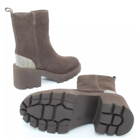 ToscaBlu Donna Tronchetto in pelle scamosciata