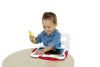 CHICCO Lavagna Leggi & Scrivi - Lavagna Cancellabile Bambini con Schermo LCD e Set di Carte, Esercizi di Pre-Scrittura e Disegno Libero, Ispirato al Metodo Montessori, Percorso educativo pregrafismo - Giochi Educativi
