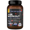 T-rex integratori pre workout, energy drink potente con creatina monoidrata, citrullina, taurina, arginina, beta alanina e vitamine - senza caffeina, 250 g (frutti di bosco, 250 g (confezione da 1))