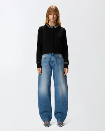 Pinko SPEZZINO CARDIGAN BLEND WS STR FW25 da donna