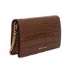 MICHAEL KORS borse a tracolla donna michael kors - md flap chn xbody - marrone da donna